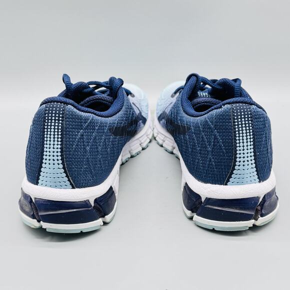 Asics Shoes Womens 7.5 Navy Blue GEL Quantum 180 4 Athletic Running Sneakers - Picture 8 of 13